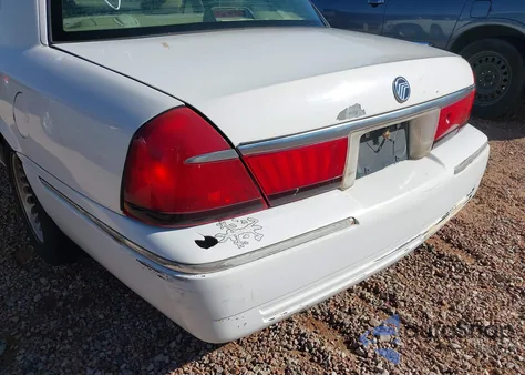 2000 Mercury Grand Marquis Ls z USA, uszkodzony, nr VIN 2MEFM75W2YX736101